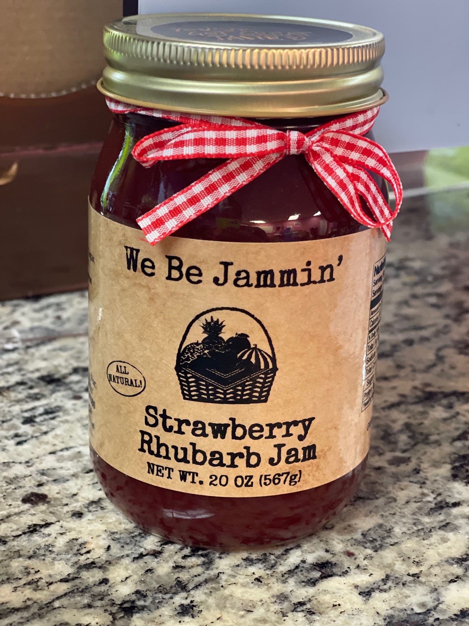 STRAWBERRY RHUBARB JAM